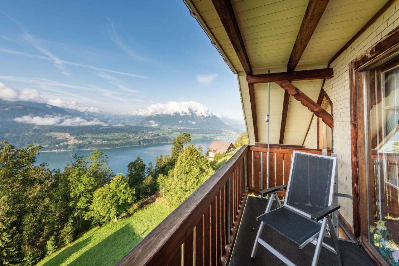 Hotel Zeit & Traum Privat Spa Beatenberg Kültér fotó